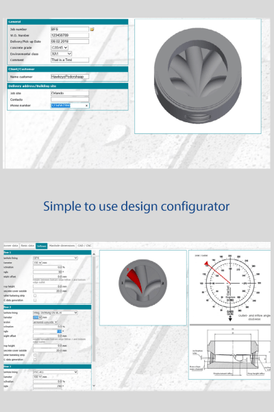 Capitan design configurator