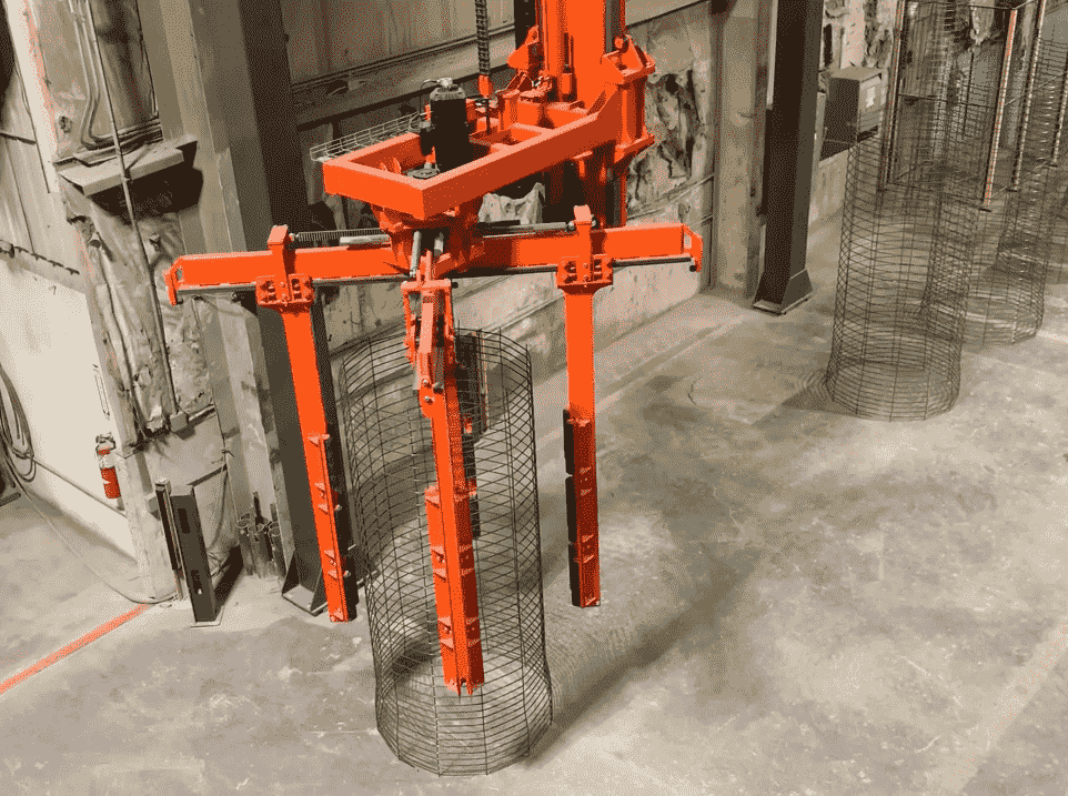 HawkeyePedershaab Cage Reinforcement Handling Systems - Afinitas