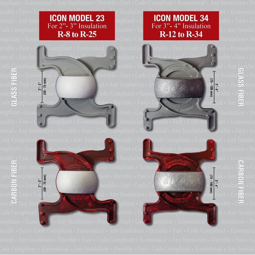 icon thermal shear connectors