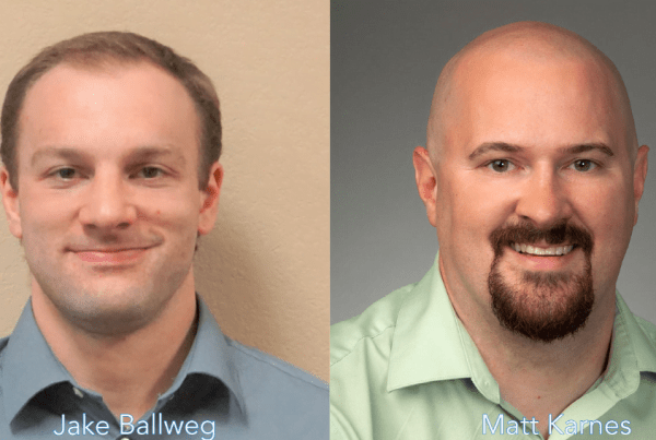 Jake Ballweg and Matt Karnes engineering