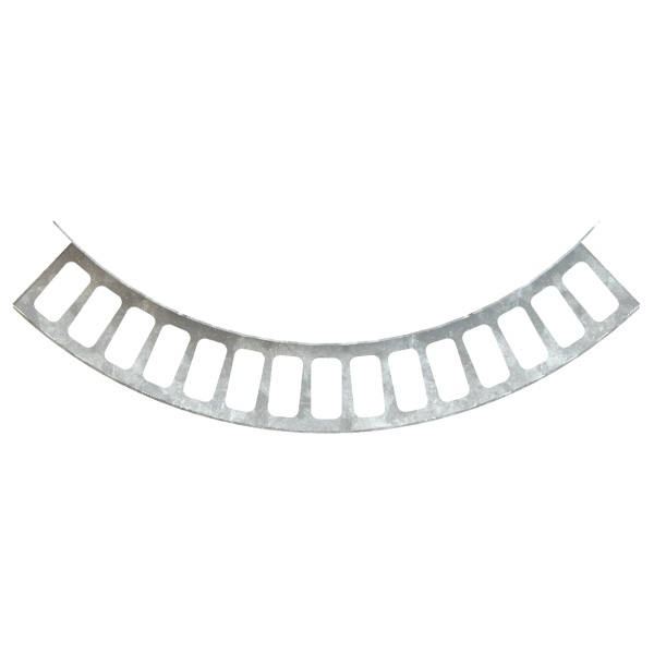 Side Flow Grate for Manhole top view