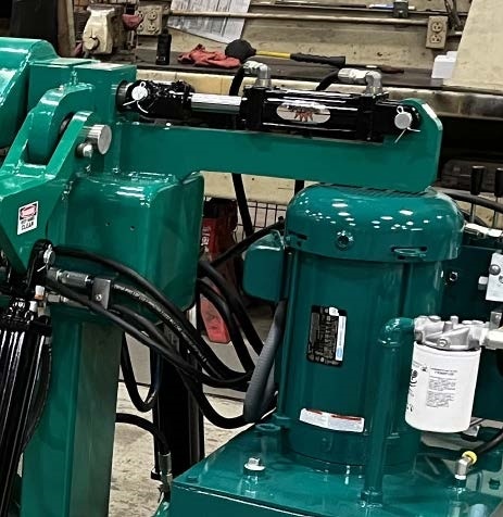 hydraulic controls double mesh bender