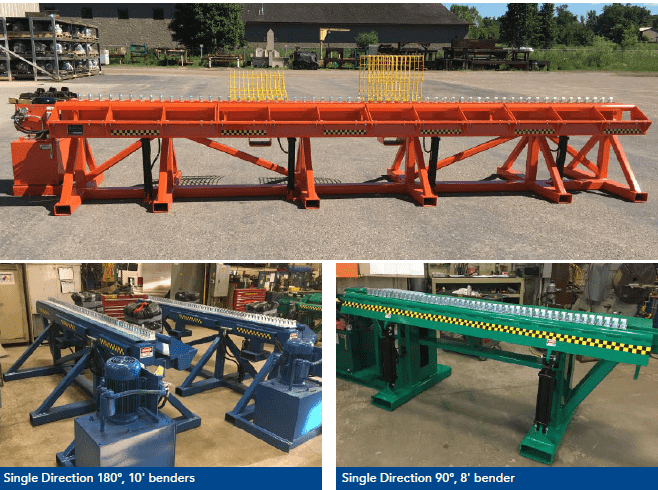 Single Direction Mesh Benders